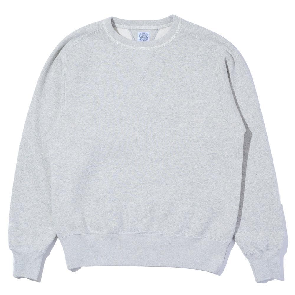 'Champs' Loopwheel Sweatshirt Salt & Pepper