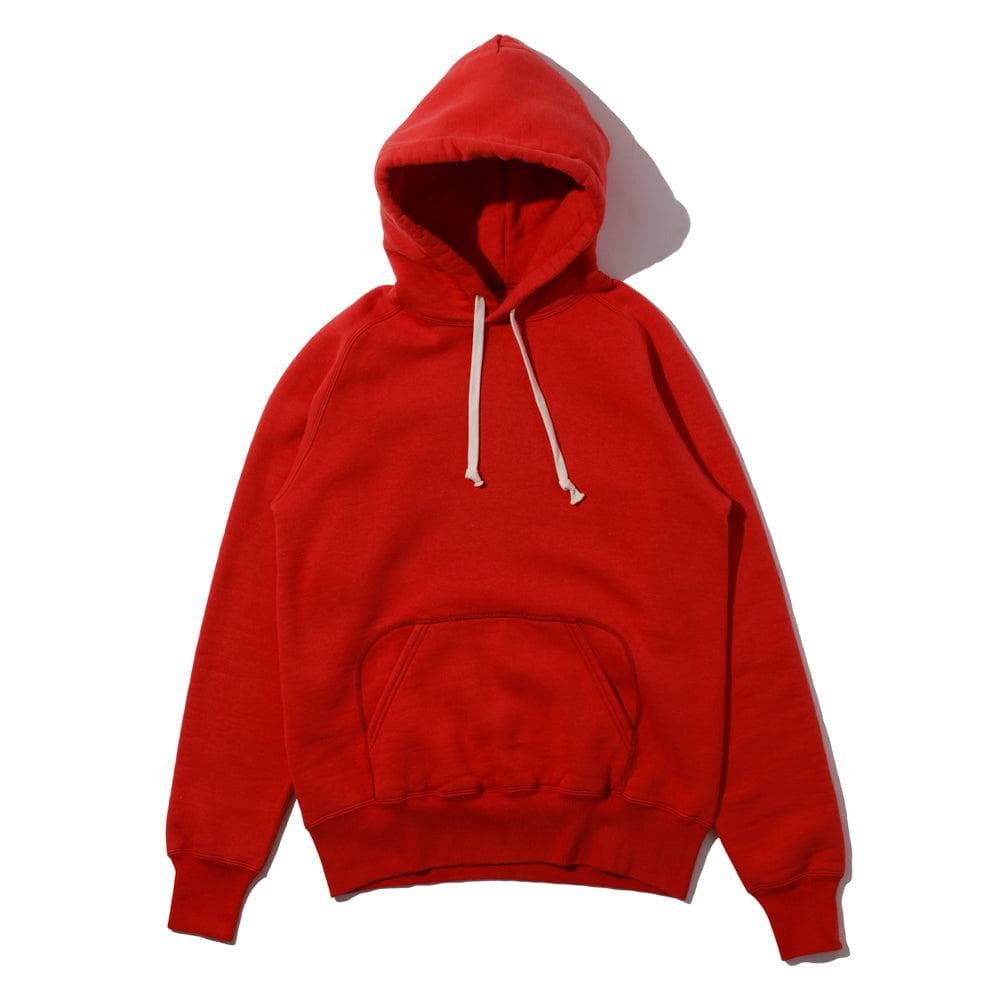 Loopwheel Hooded Sweatshirt Red