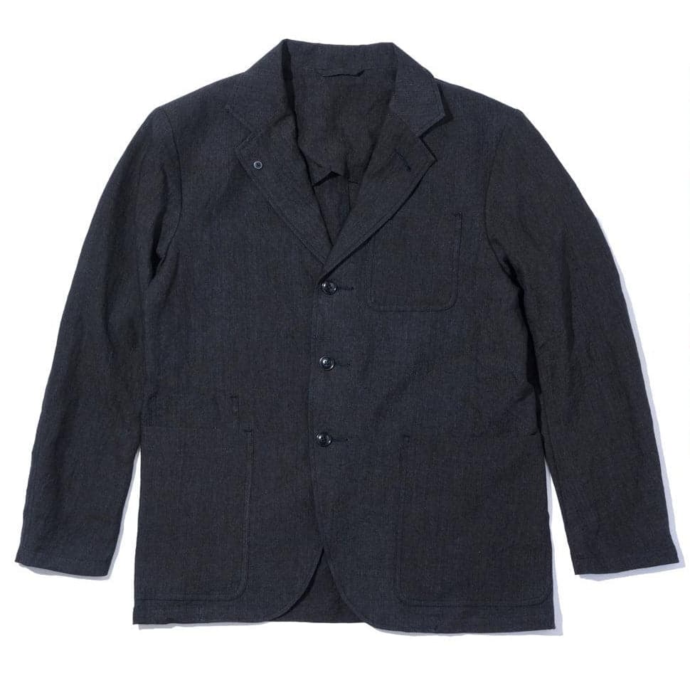 Rector Linen Jacket Black