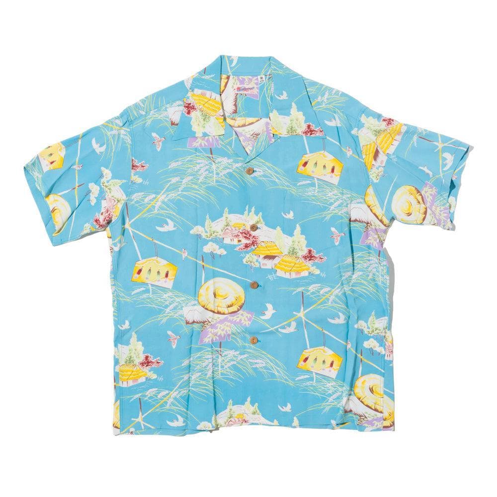 Scarecrow Hawaiian Shirt Blue