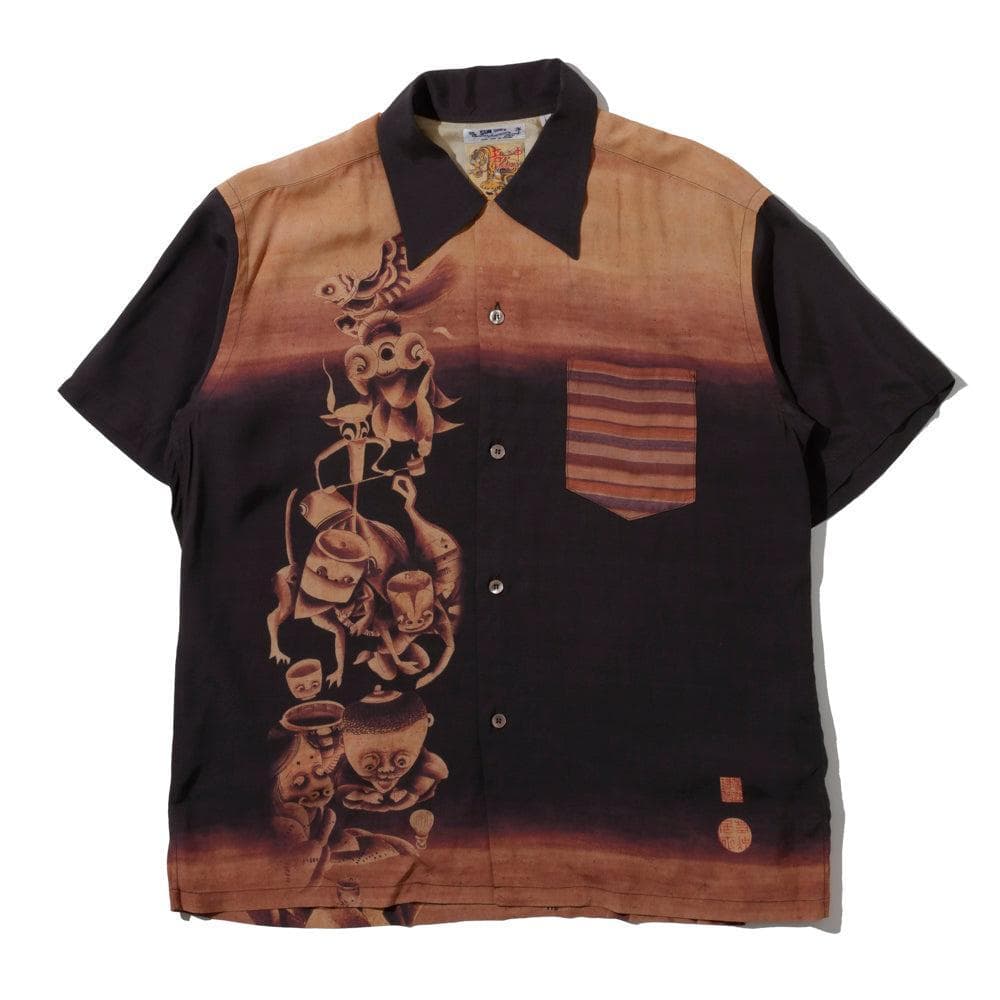 × Ito Jakuchu Special Edition Hawaiian Shirt "Tsukumogami"