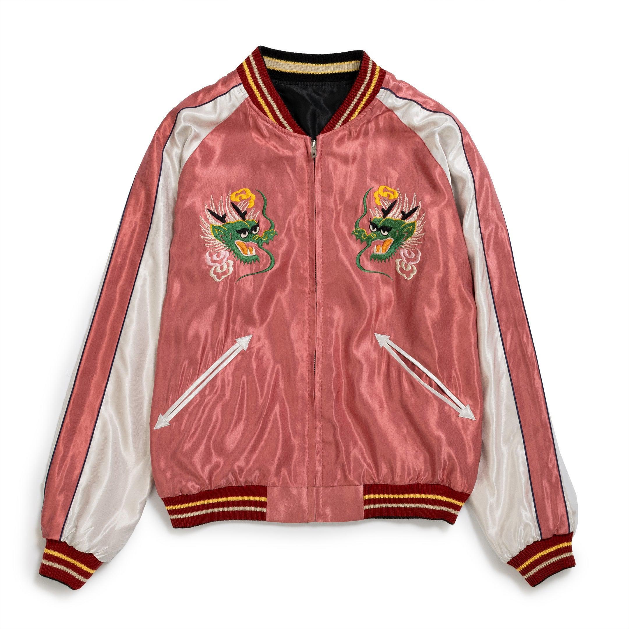 Acetate Suka Jacket Japan Map x Eagle Dragon