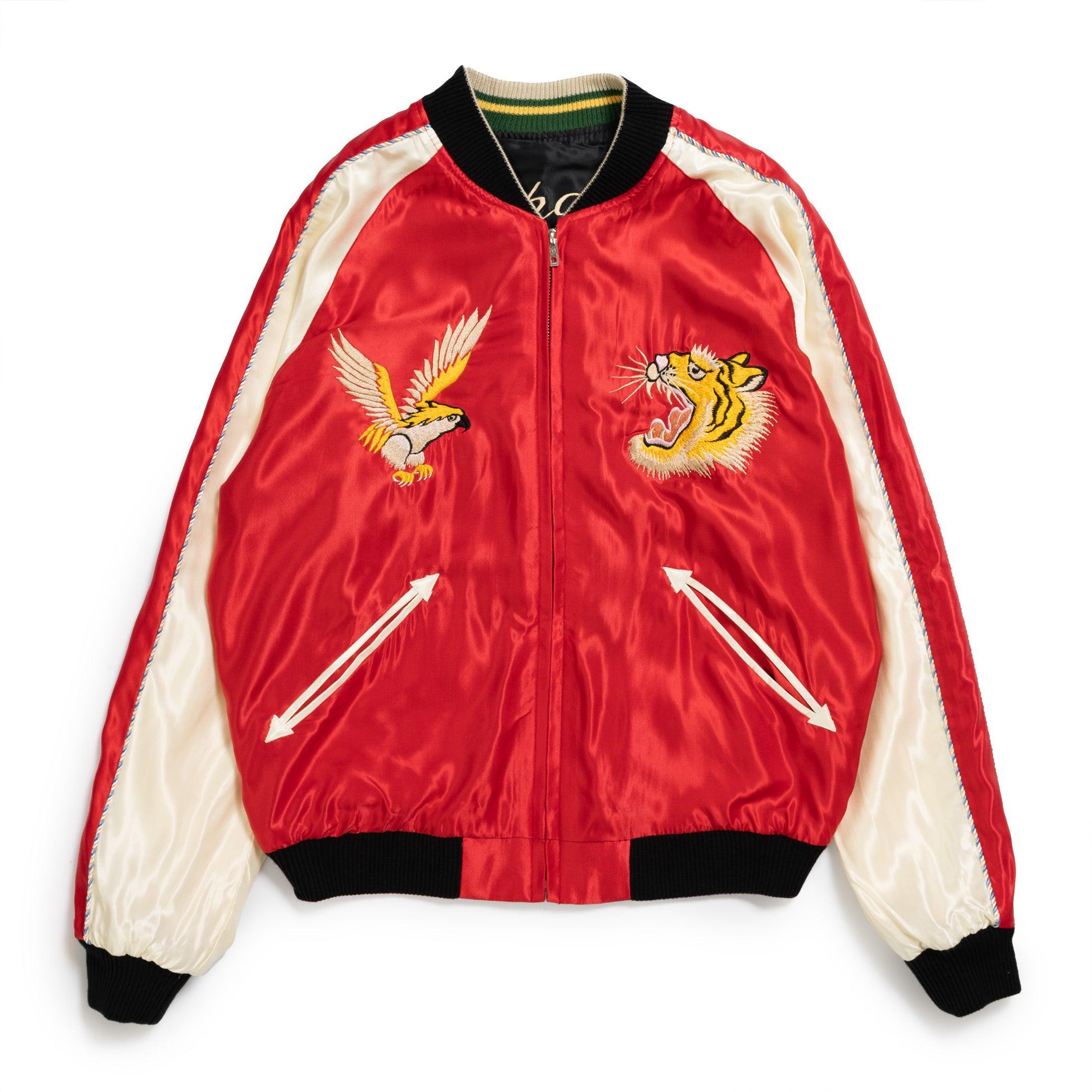 Acetate Suka Jacket Roaring Tiger x Eagle