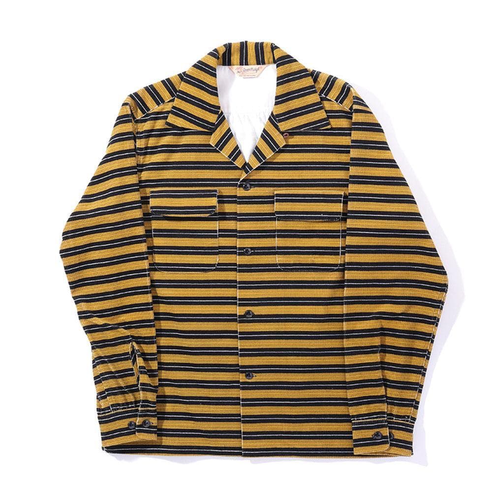 1950's Corduroy Shirt Yellow