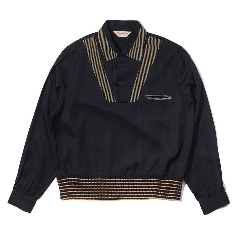 1950's Pullover Shirt Black