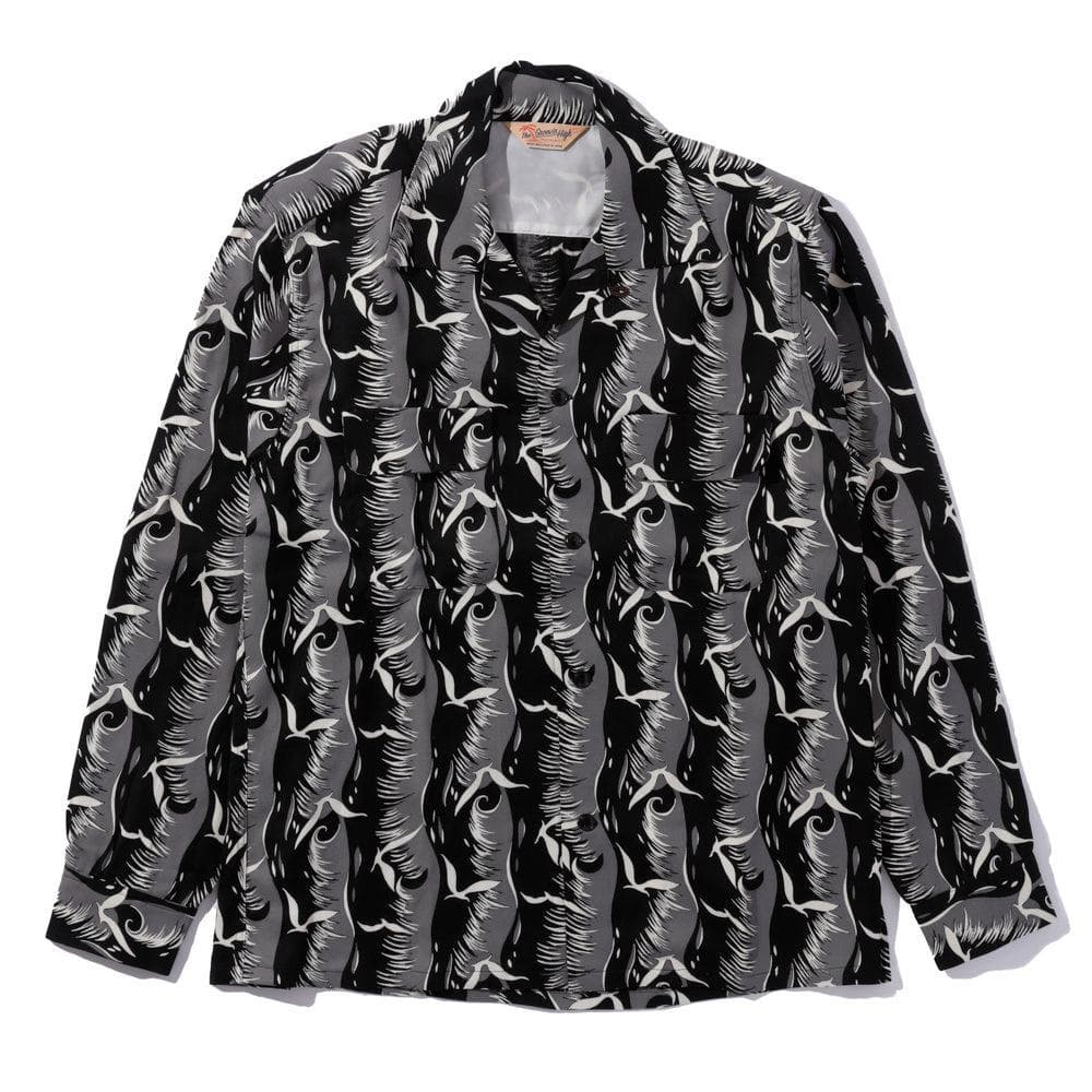 50's L/S Shirt Seagull Black