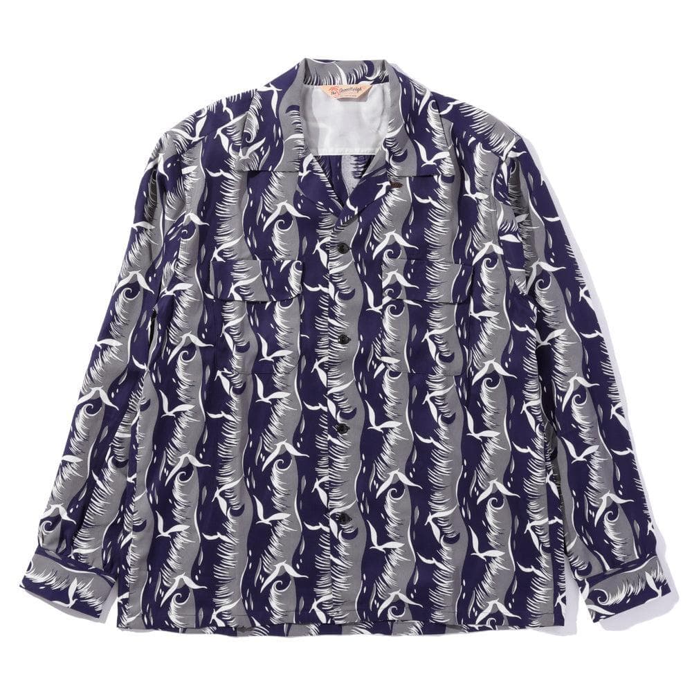 50's L/S Shirt Seagull Navy