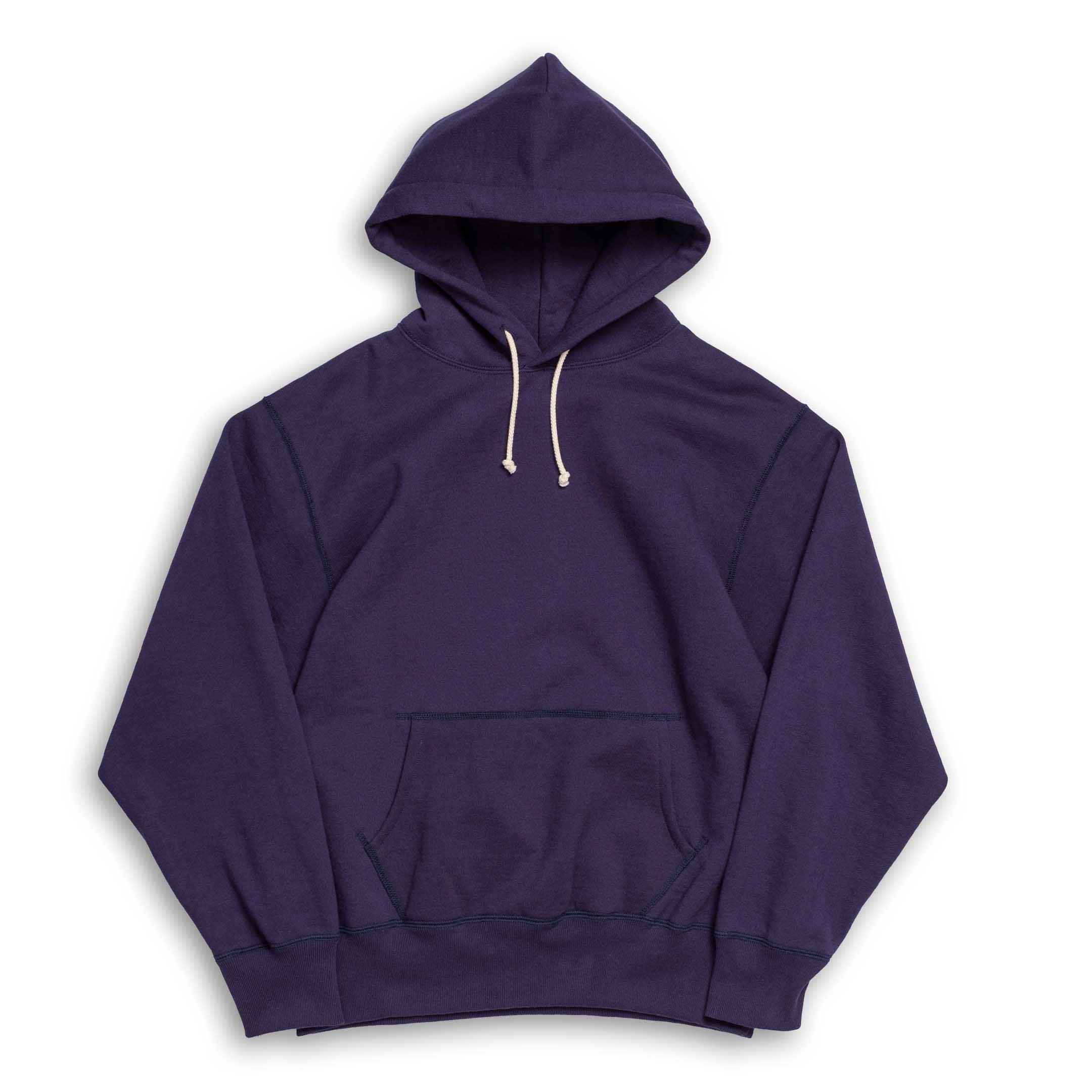 12 oz. Ball Park Hooded Sweatshirt Navy
