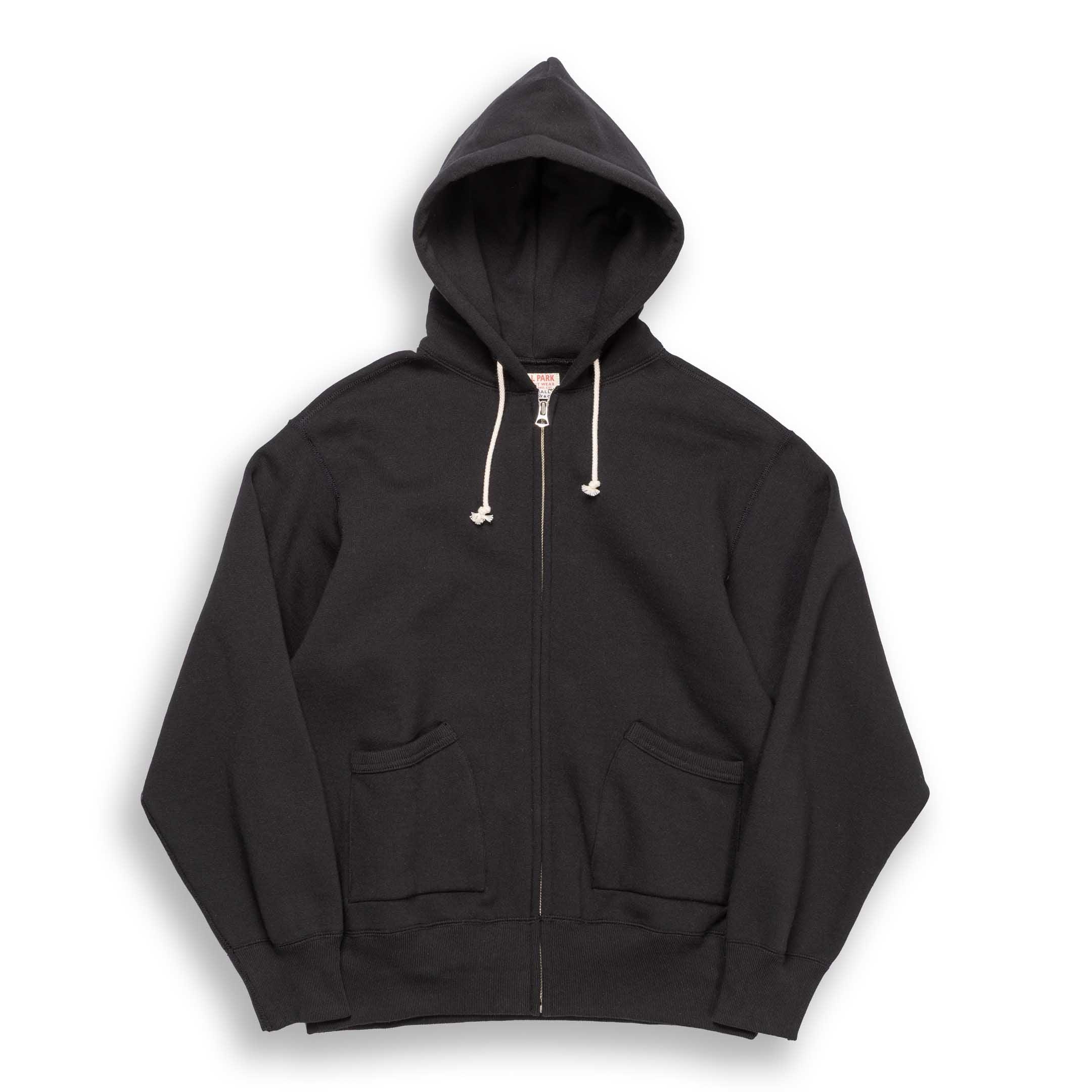 12. oz Ballpark F/Z Hooded Sweatshirt Black