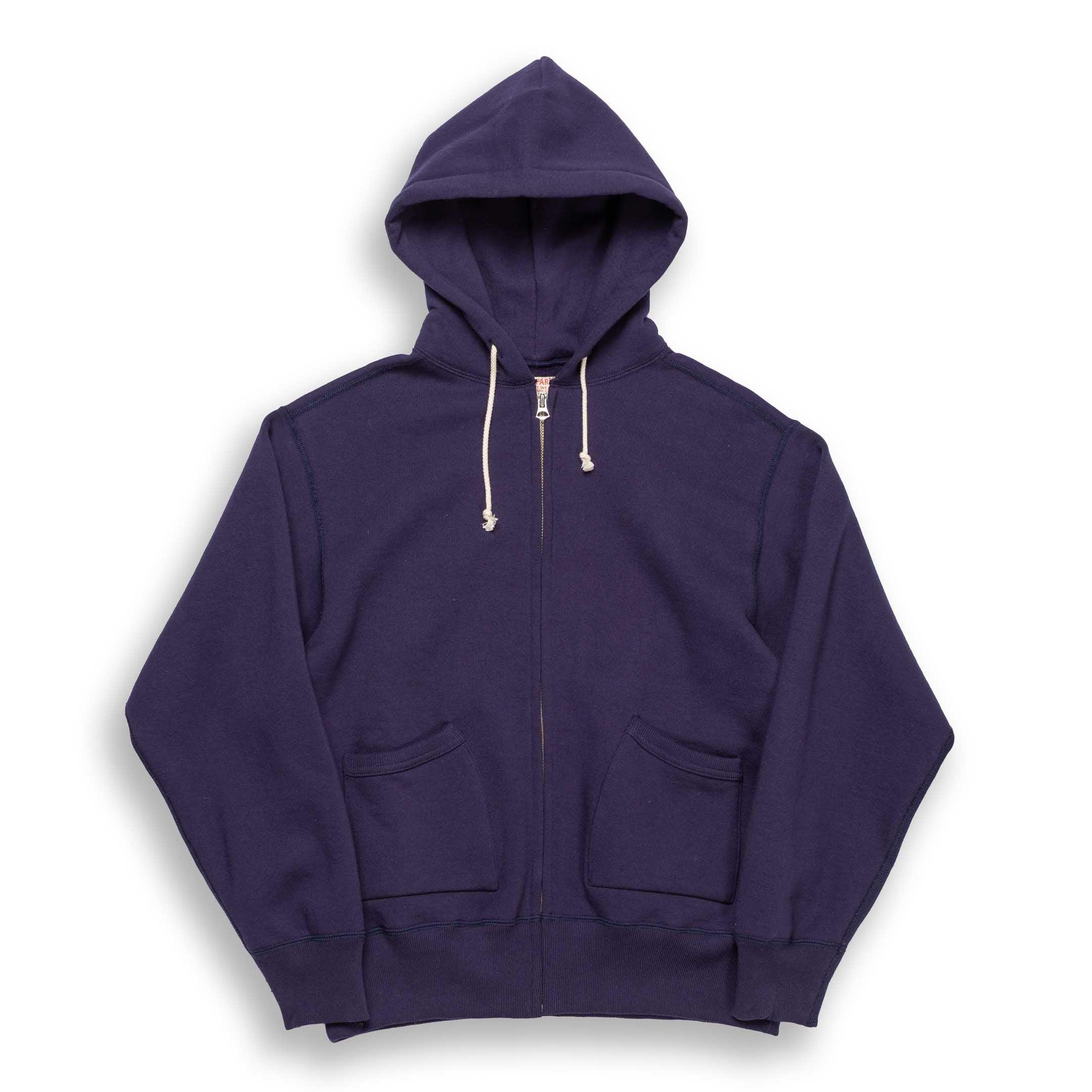 12. oz Ballpark F/Z Hooded Sweatshirt Navy