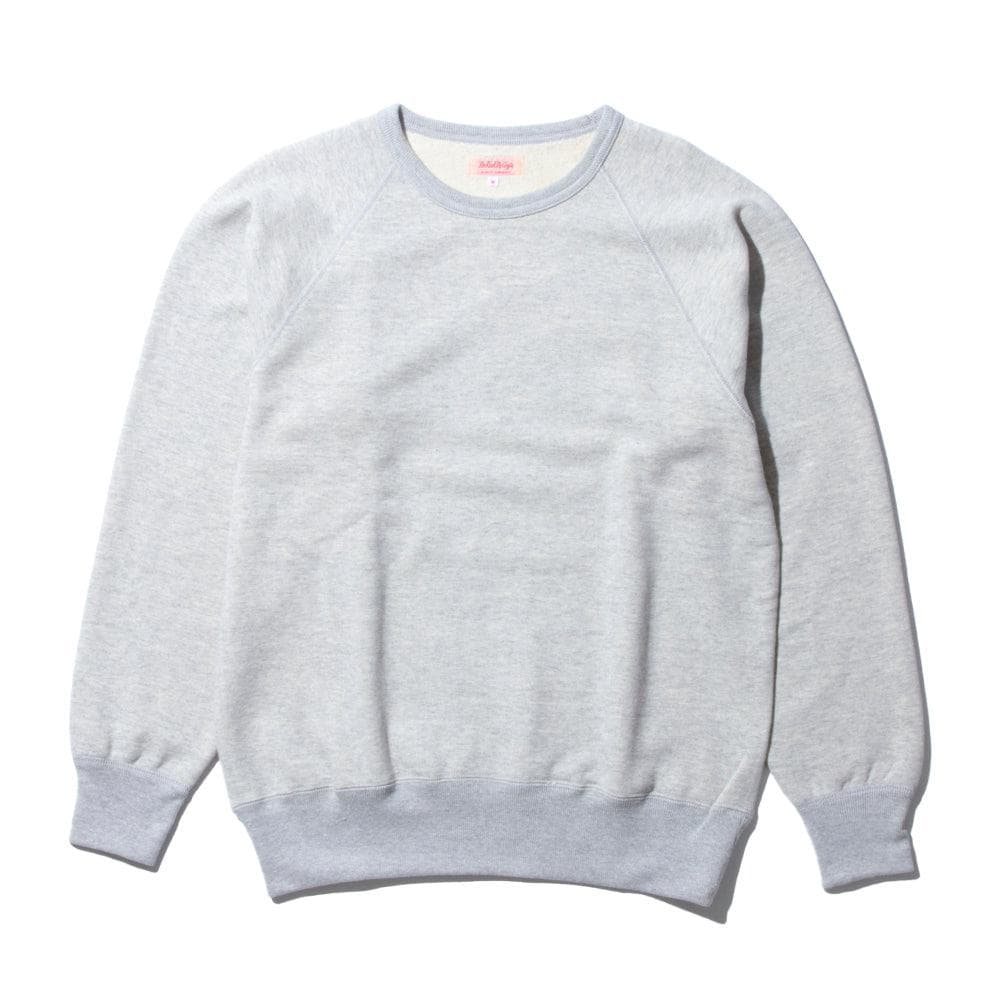 9.oz Loopwheel Raglan Sleeve Sweatshirt Ash Grey