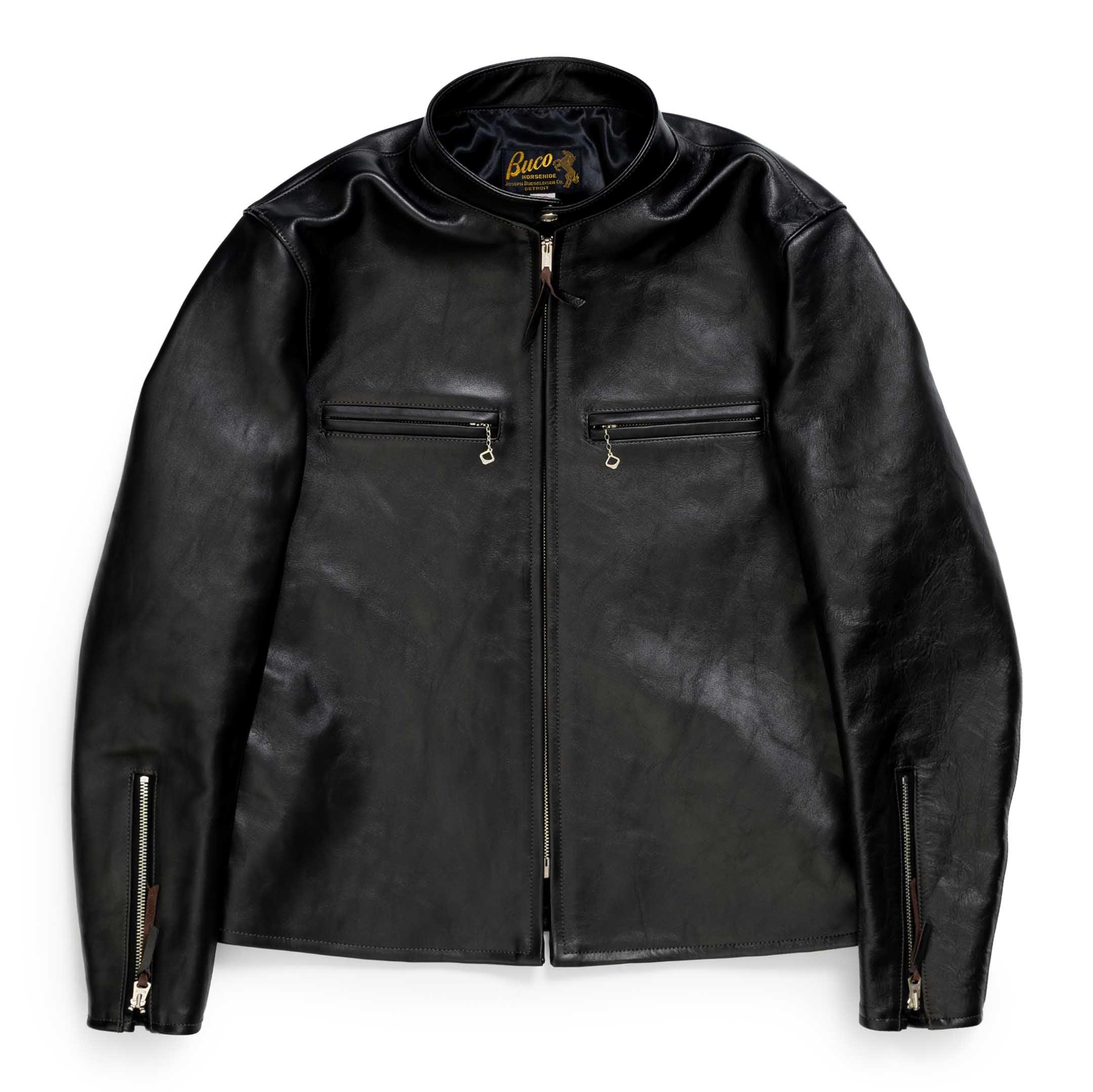 Buco J-100 Leather Jacket Black