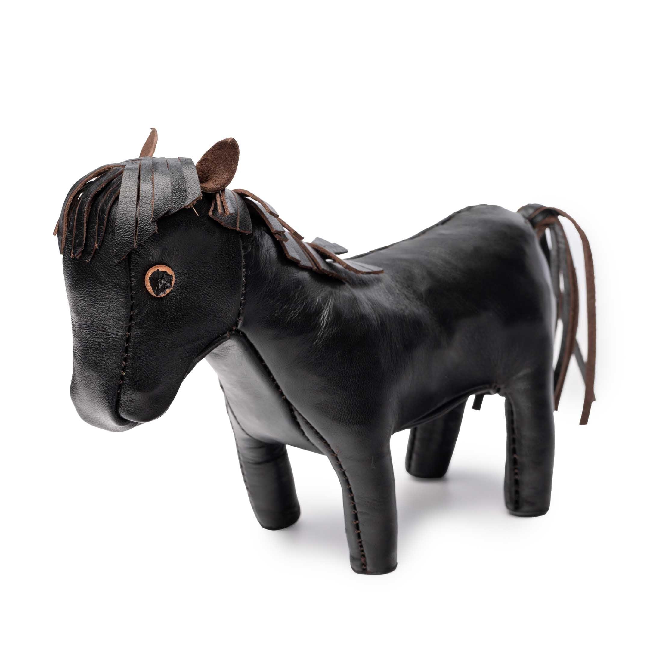 Handcrafted Horsehide Leather Animal Donkey
