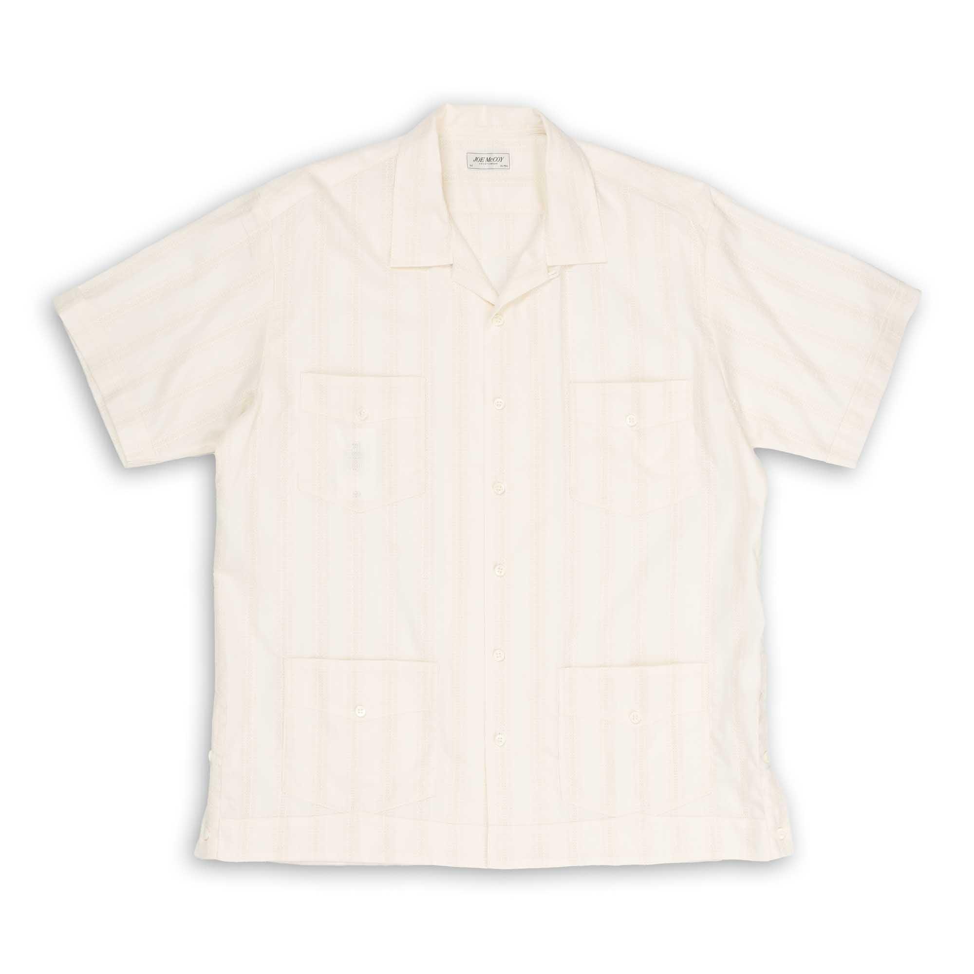 Joe McCoy Cuban Shirt Ecru