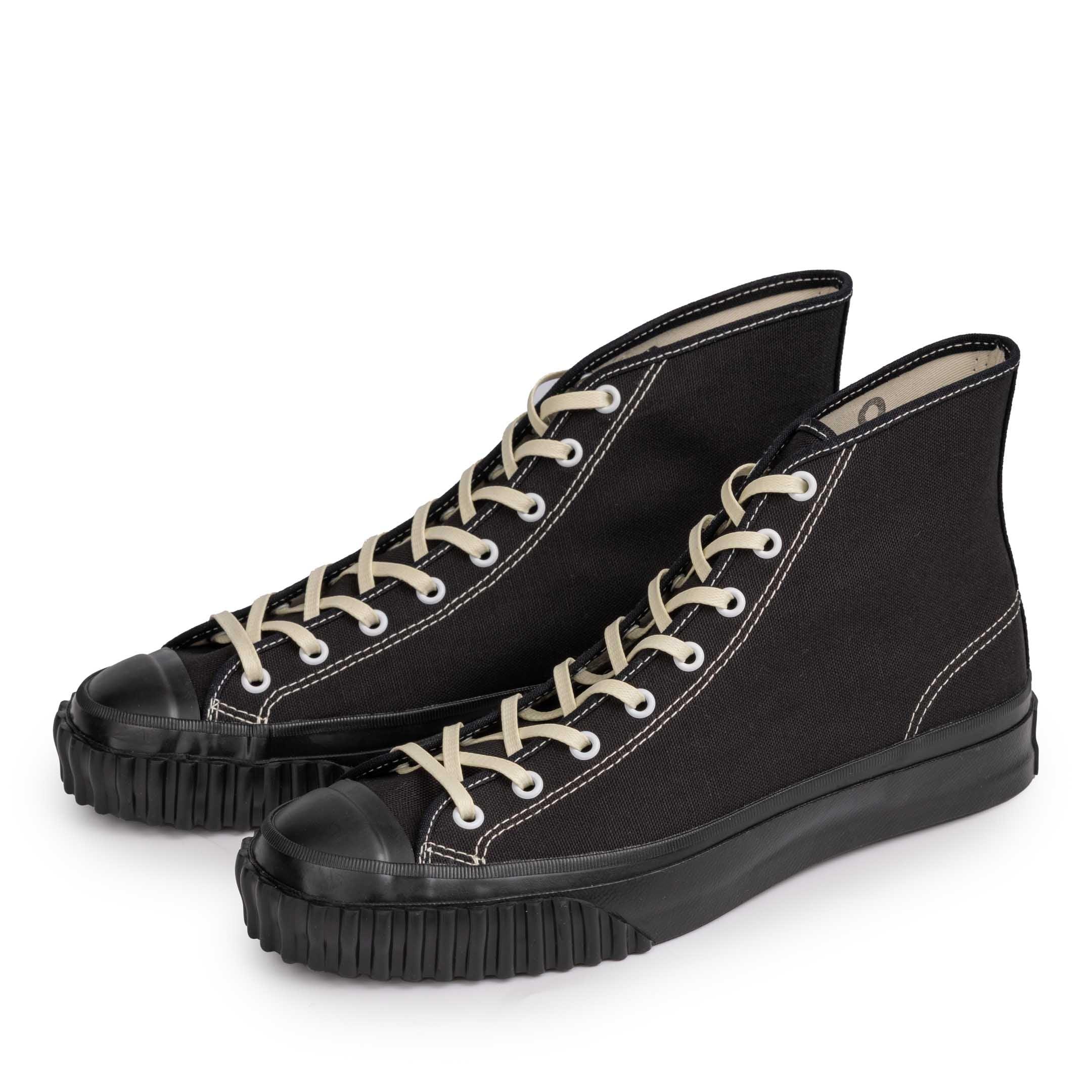 Military Canvas Training Shoes Black