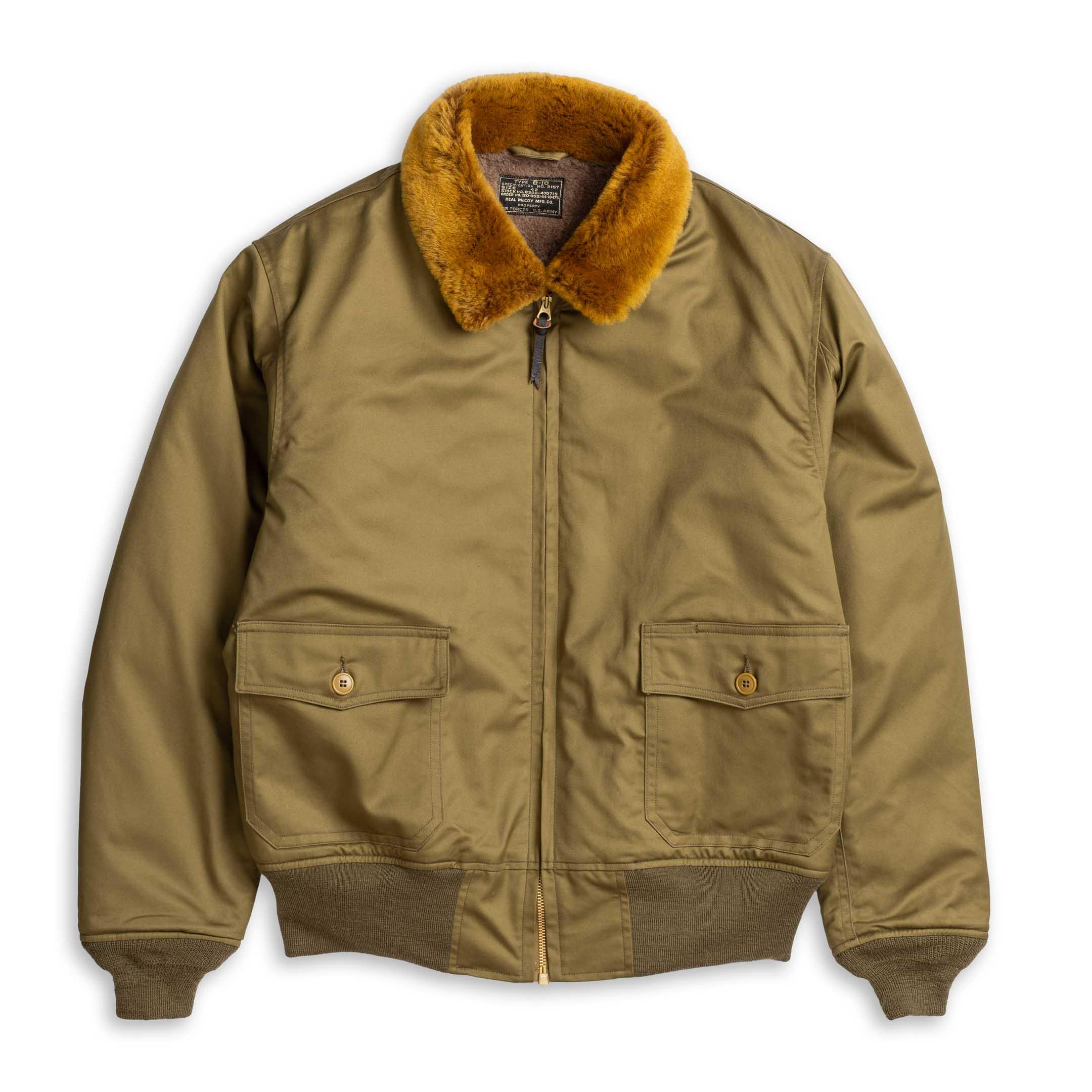 Type B-10 Real McCoy MFG. Co. Olive