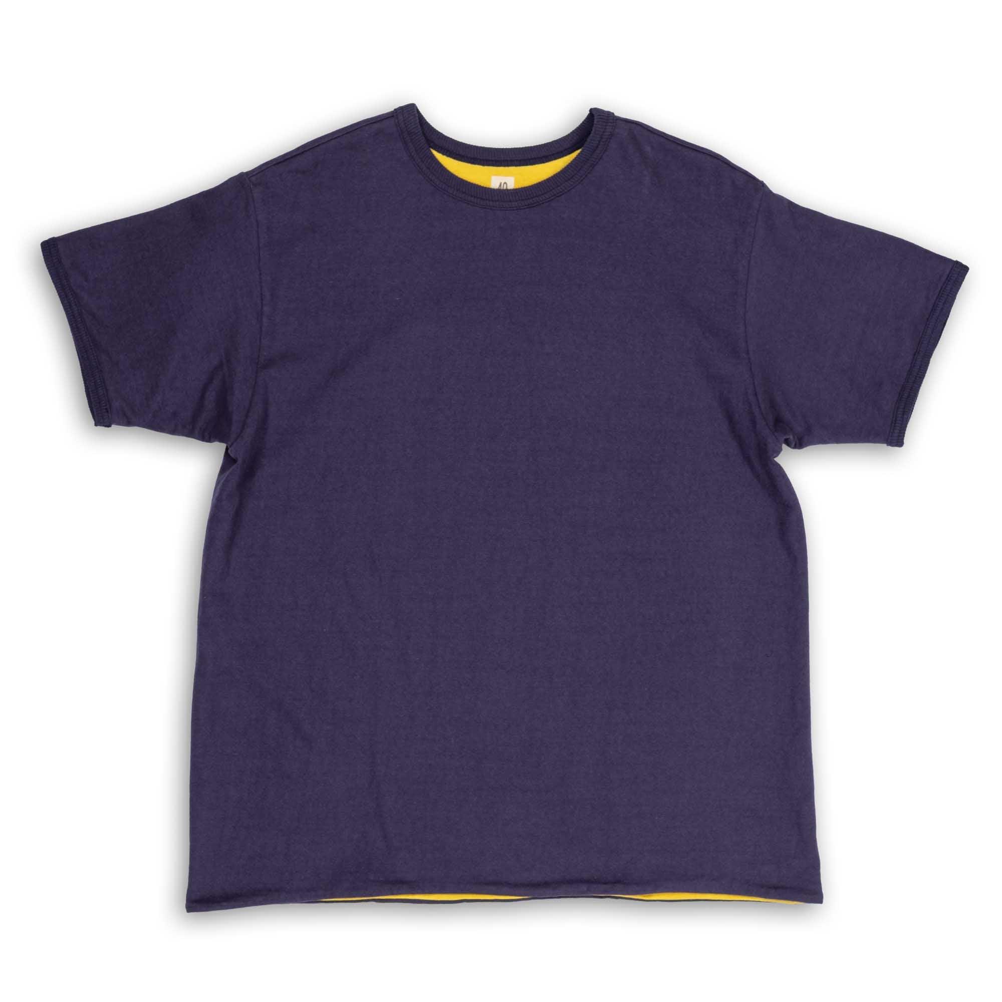 USN Reversible T-shirt Navy/Yellow