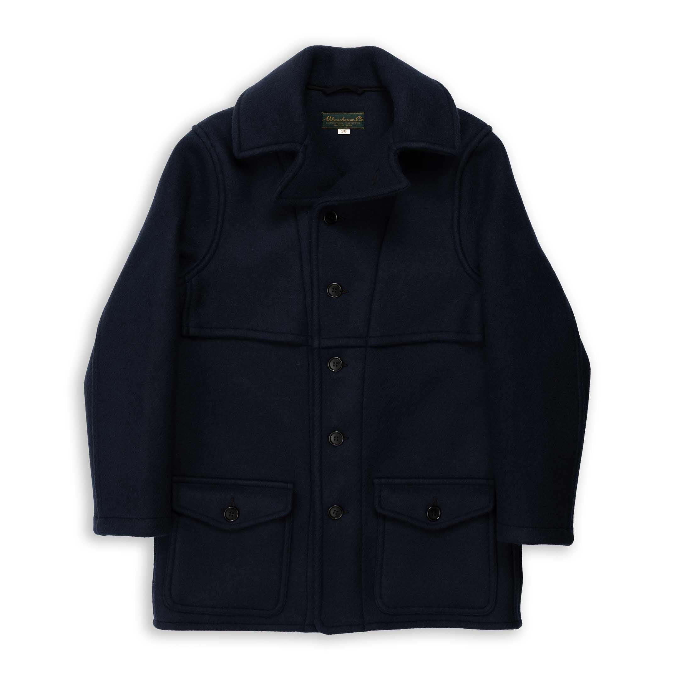Lot. 2228 1930's U.S. Army Wool Mackinaw Coat Navy