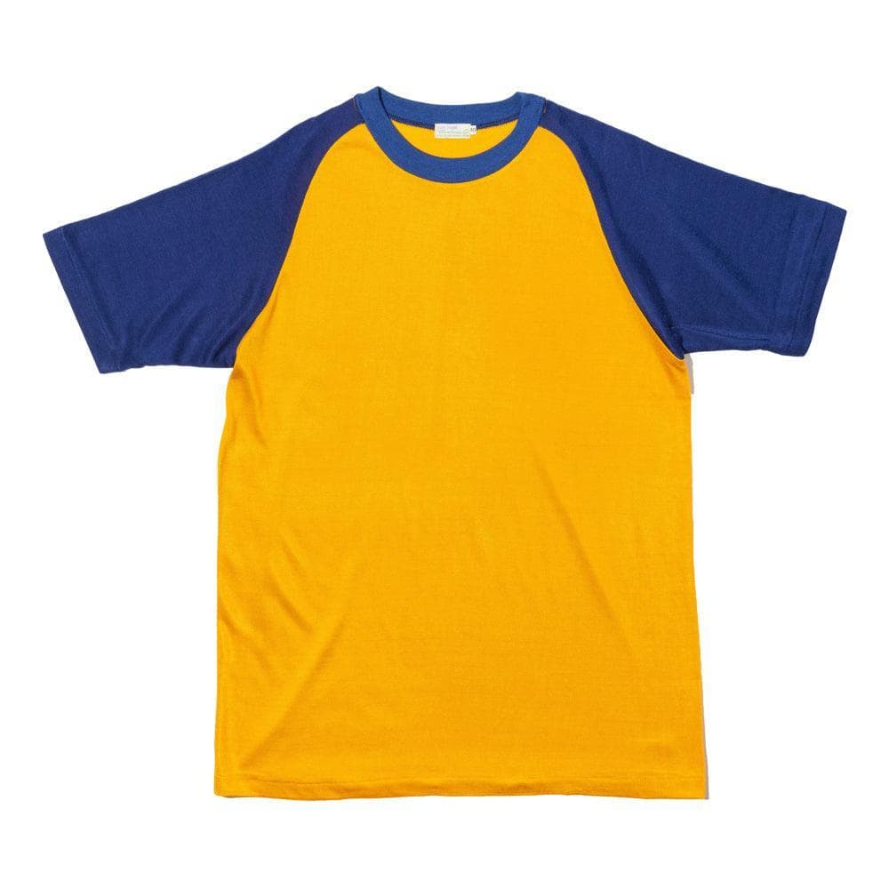 Lot. 4114 Plain Rayon T-shirt Yellow