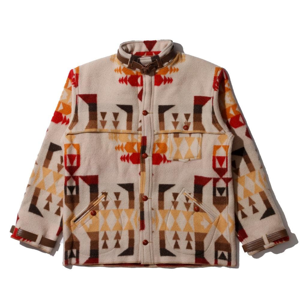 Wool Stag Coat Beige