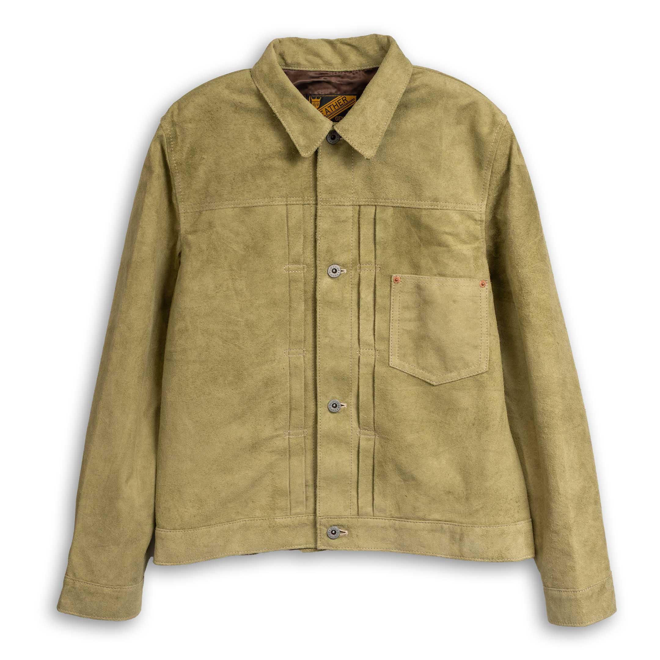 Horse Roughout WWII Jean Jacket Khaki