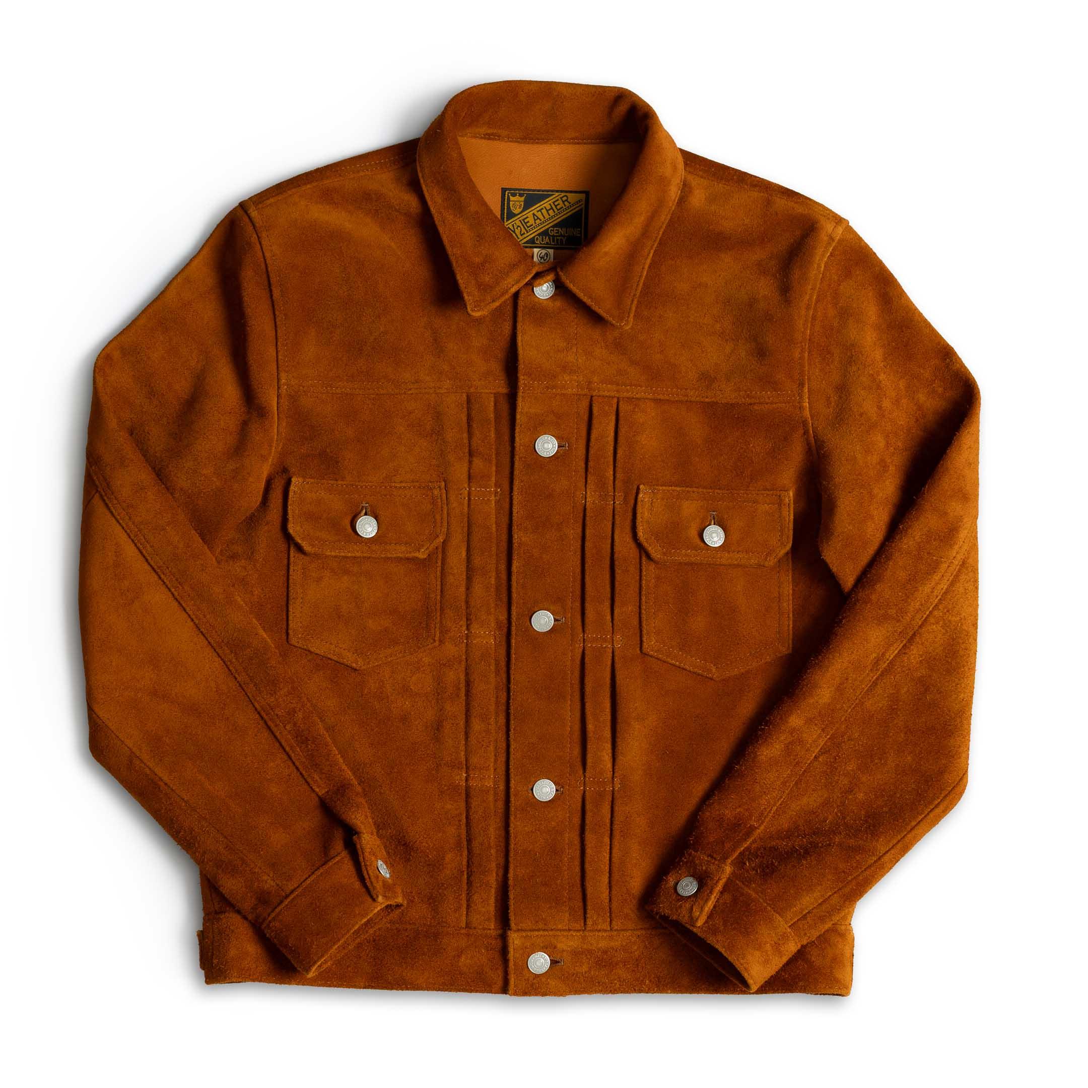 TB-141 Steer Roughout 2nd Type Jean Jacket Camel