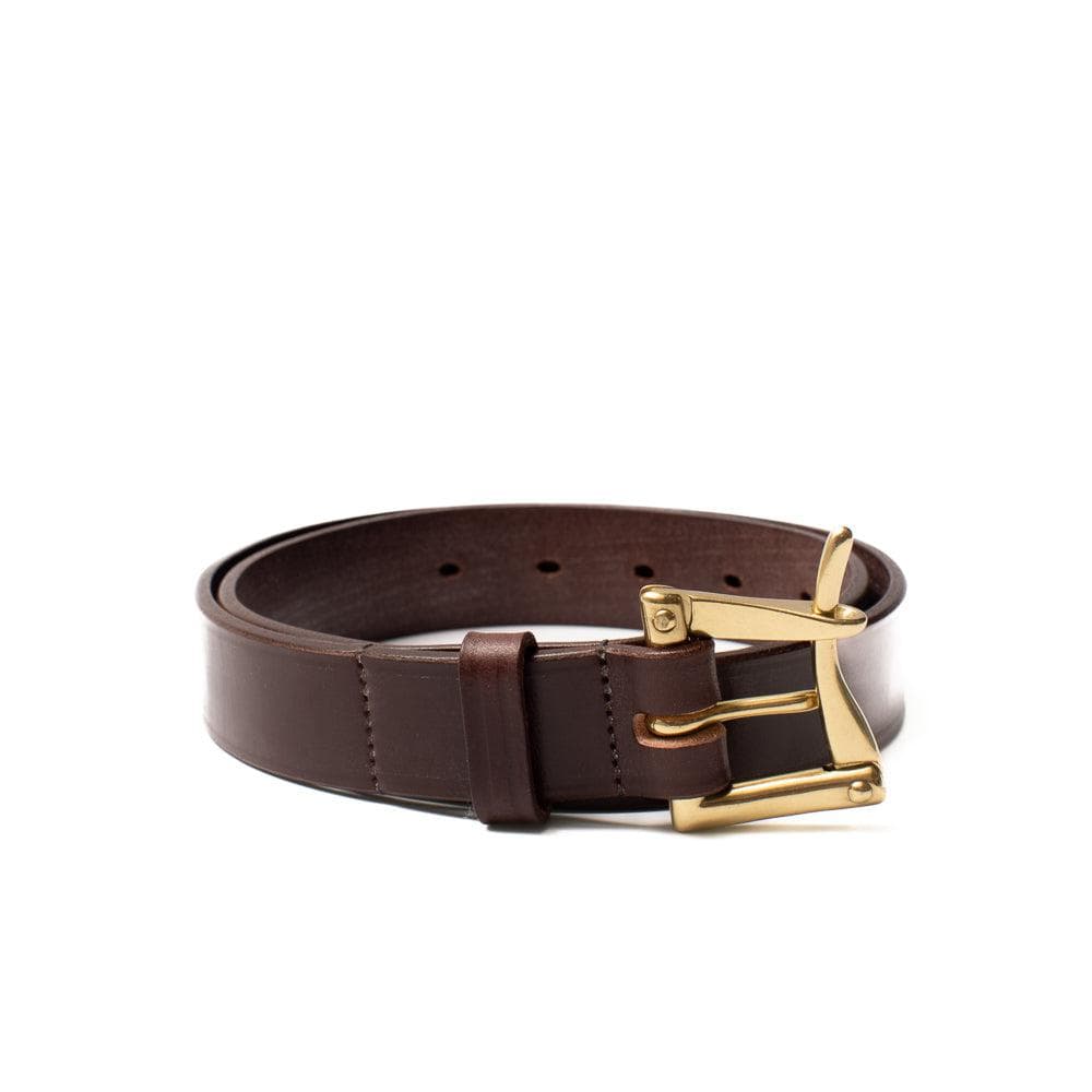 1 1/4 Quick Release Belt Chestnut x Brass