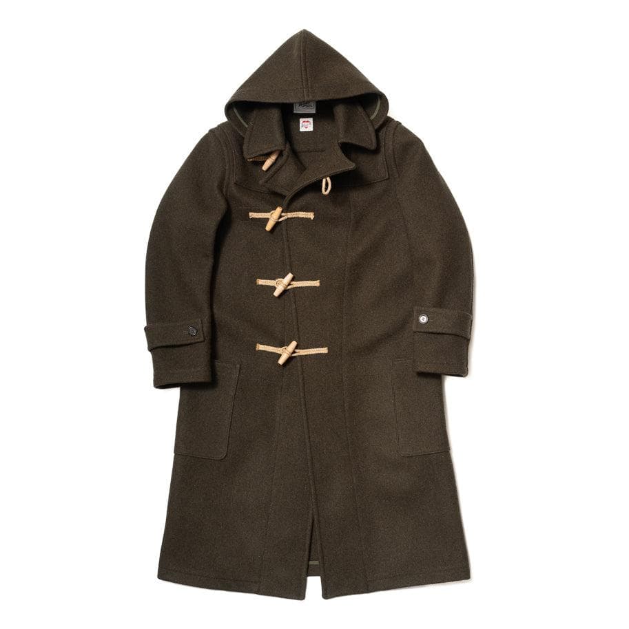 'Pat' Duffle Coat Olive