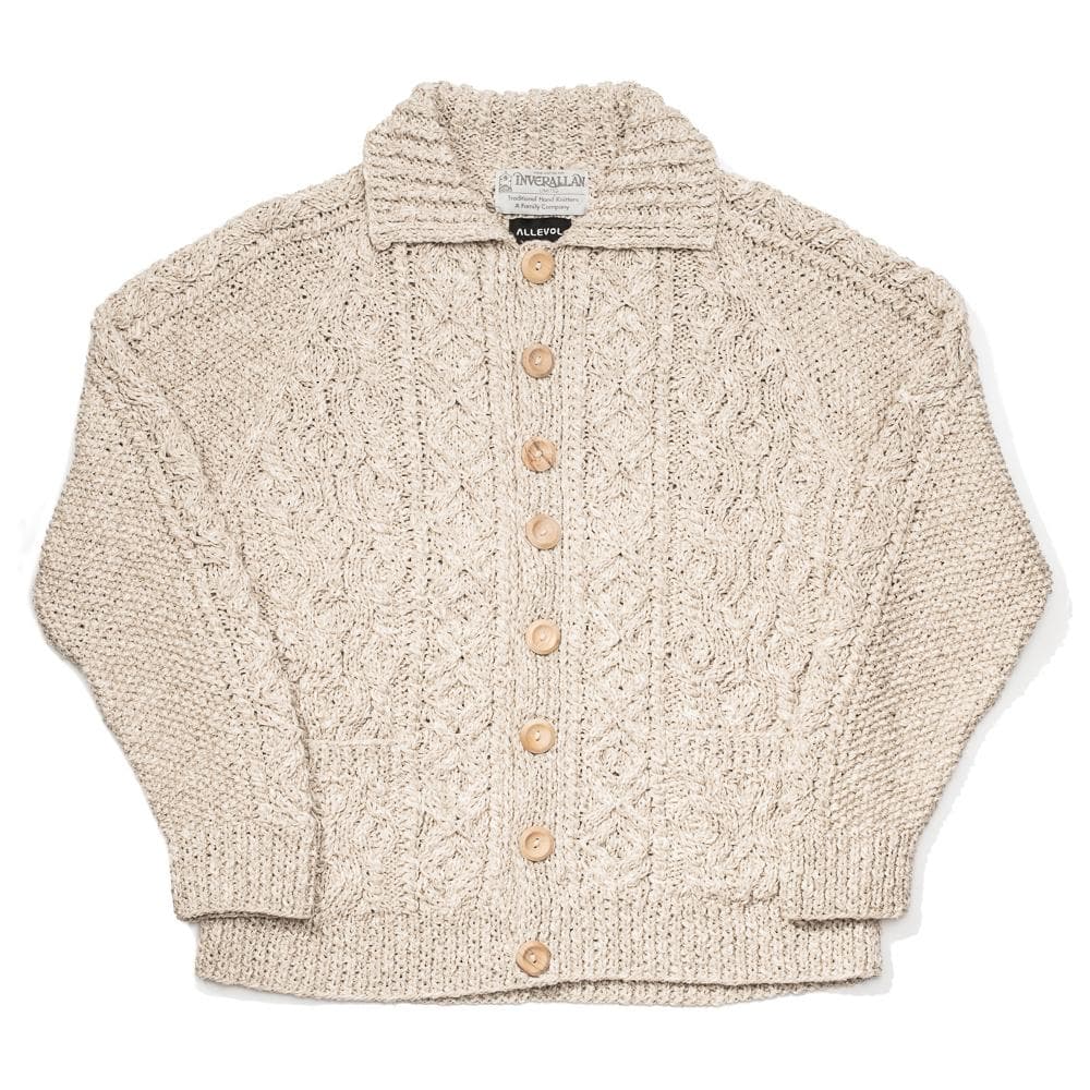 3A Lumber Cardigan Linen/ Cotton Natural