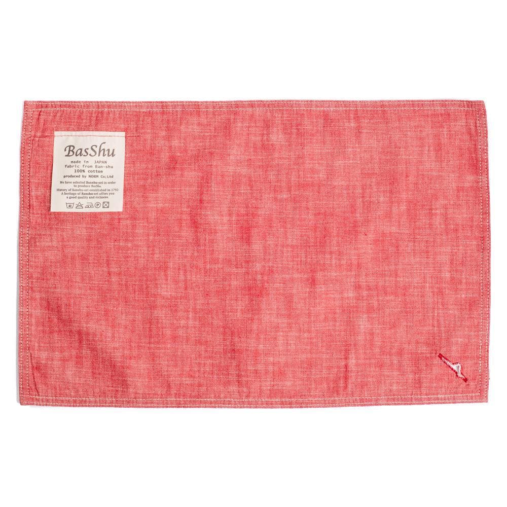Place Mat Chambray Red