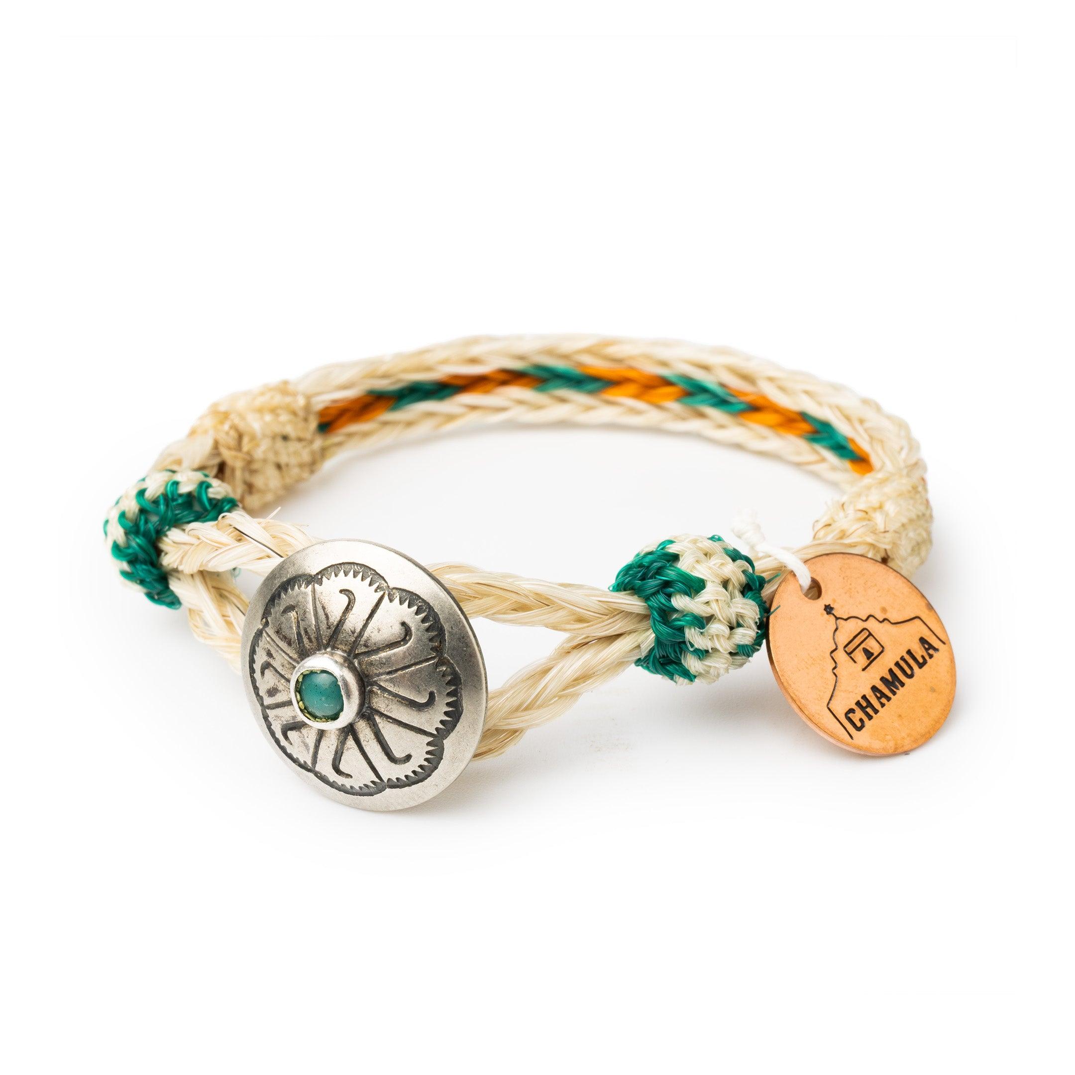 Turquoise Concho Bracelet Yellow