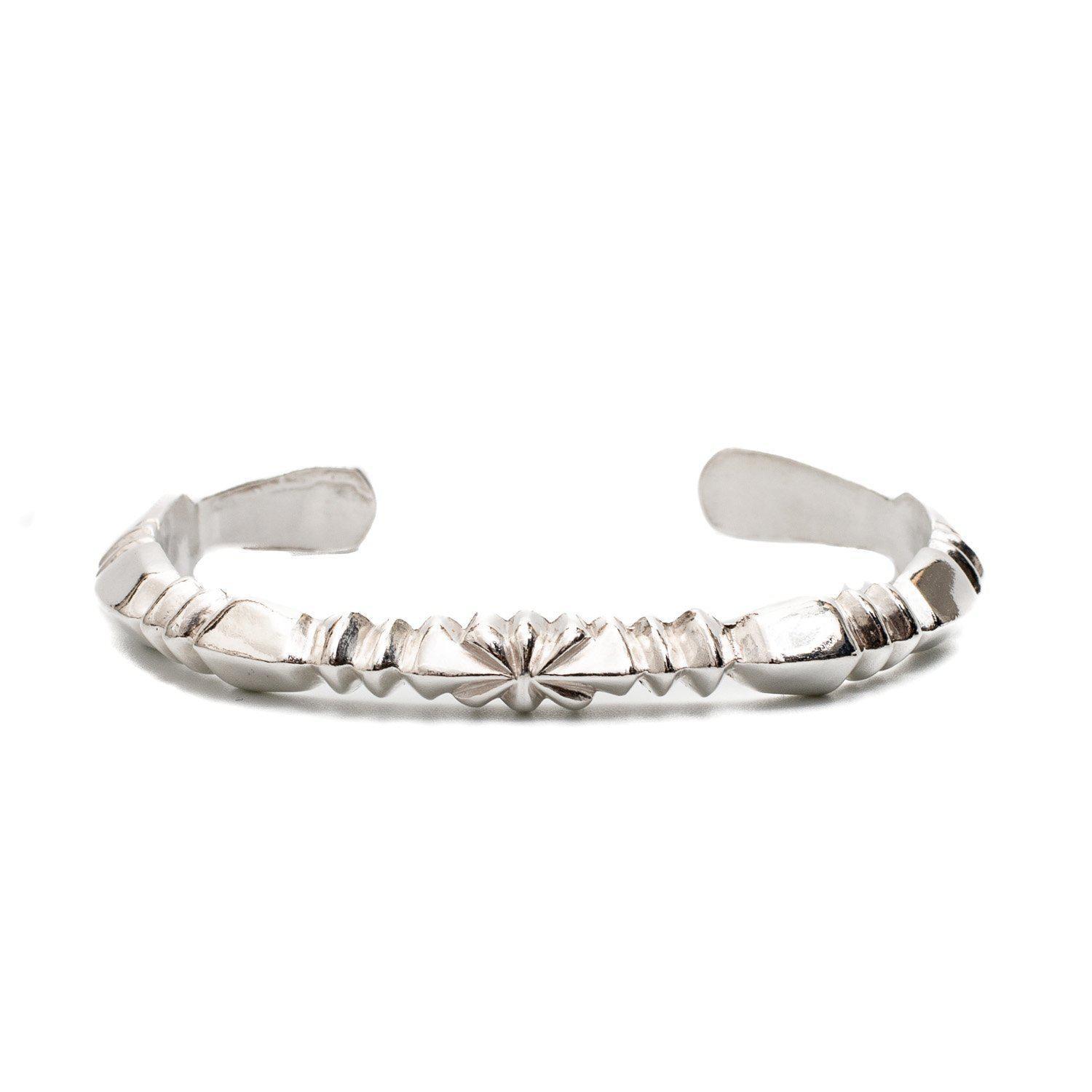 Butterfly Sand Cast Plain Bangle BR-284