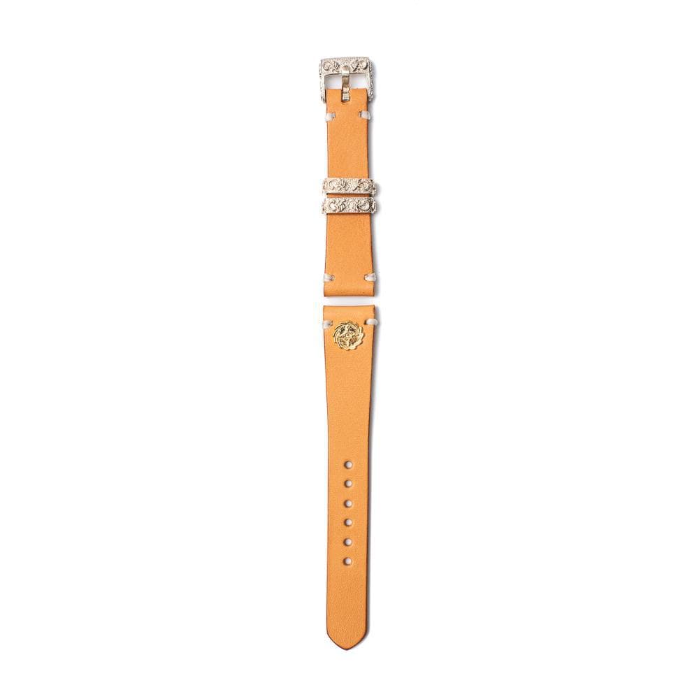 K18 Watch Strap Brown Leather