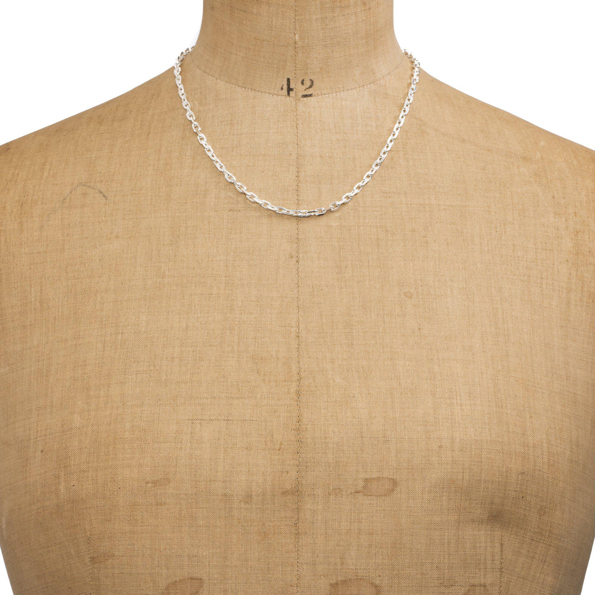 Silver Bar Chain 062T