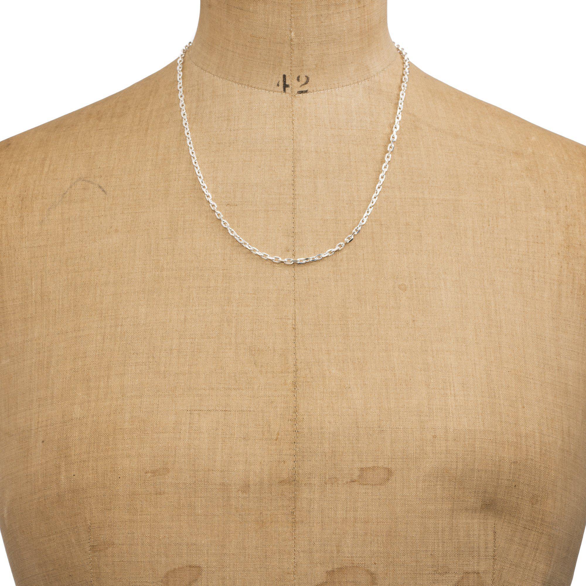 Silver Bar Chain 063T