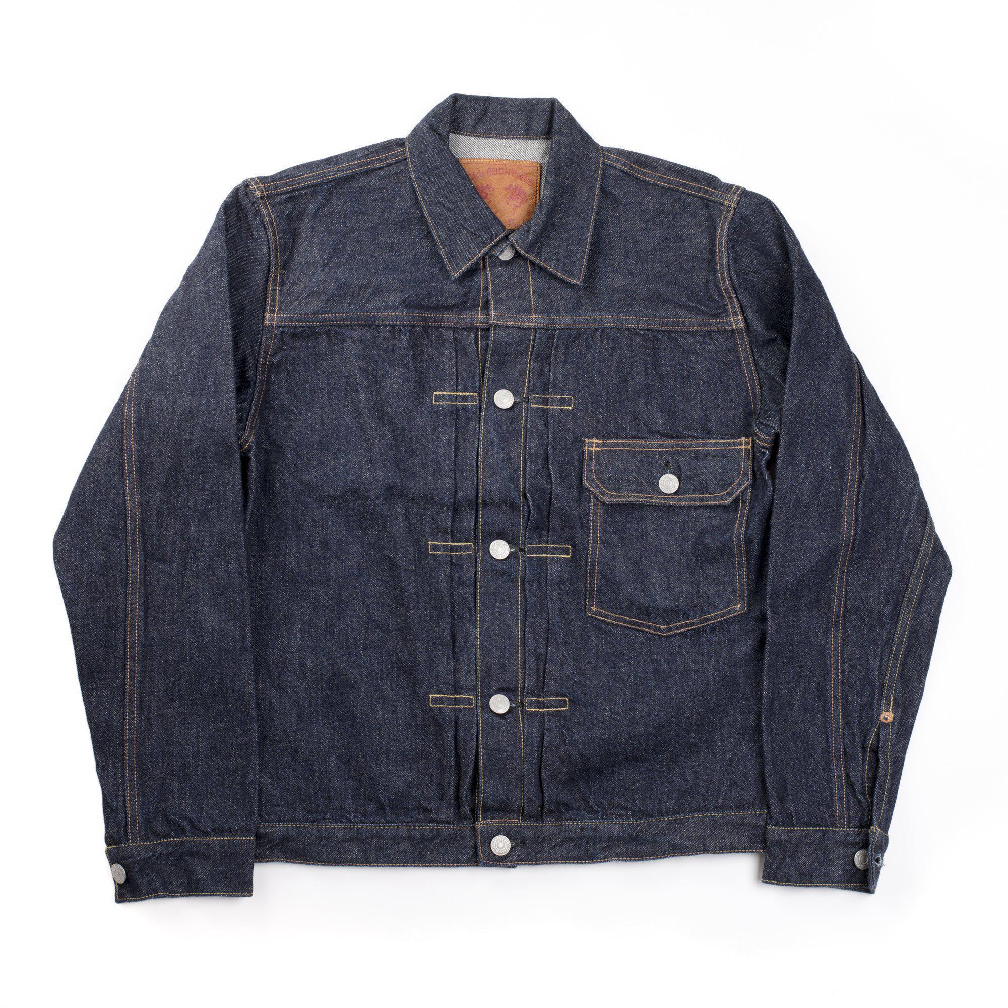 2107 Type I 13.75oz Denim jacket One Wash