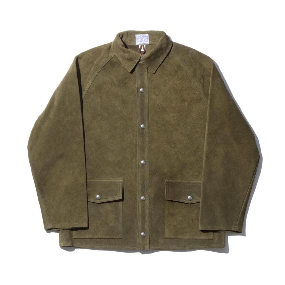 8HU Leather Welder Jacket O. Brown