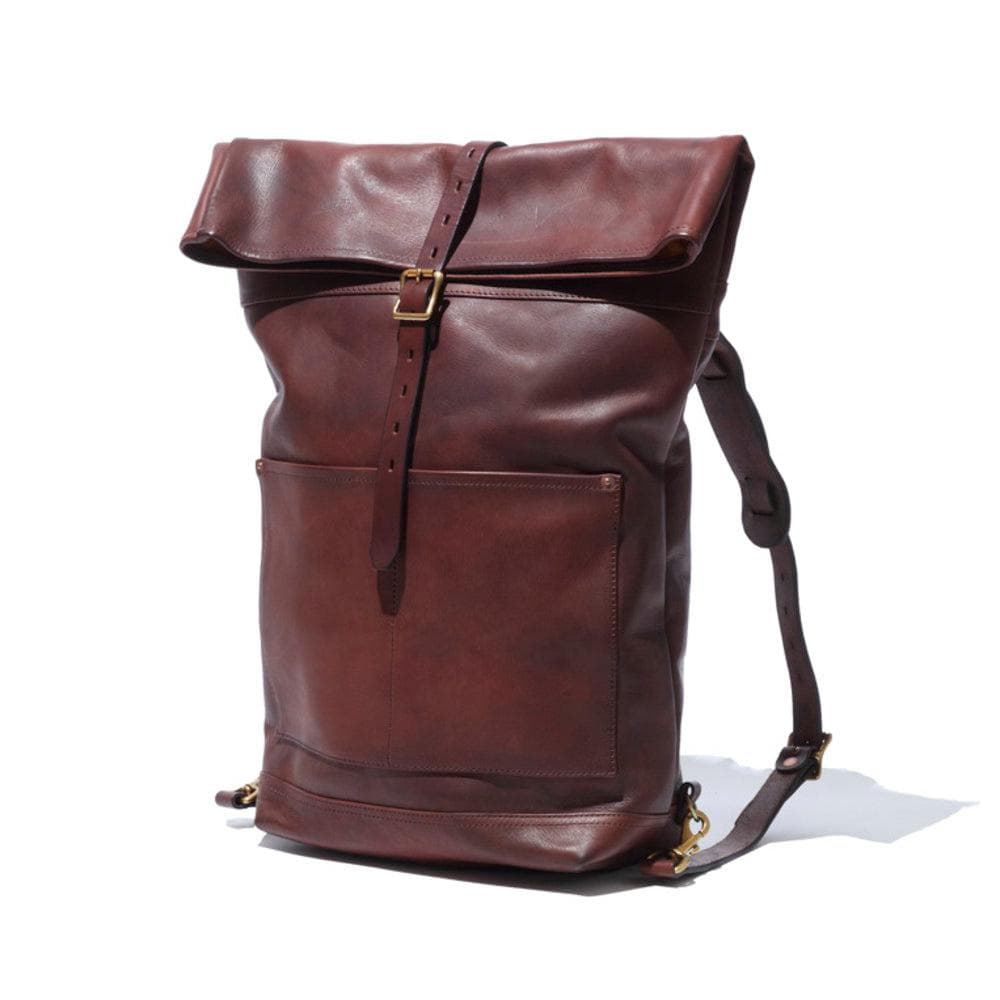 Roll Top Rucksack Camel