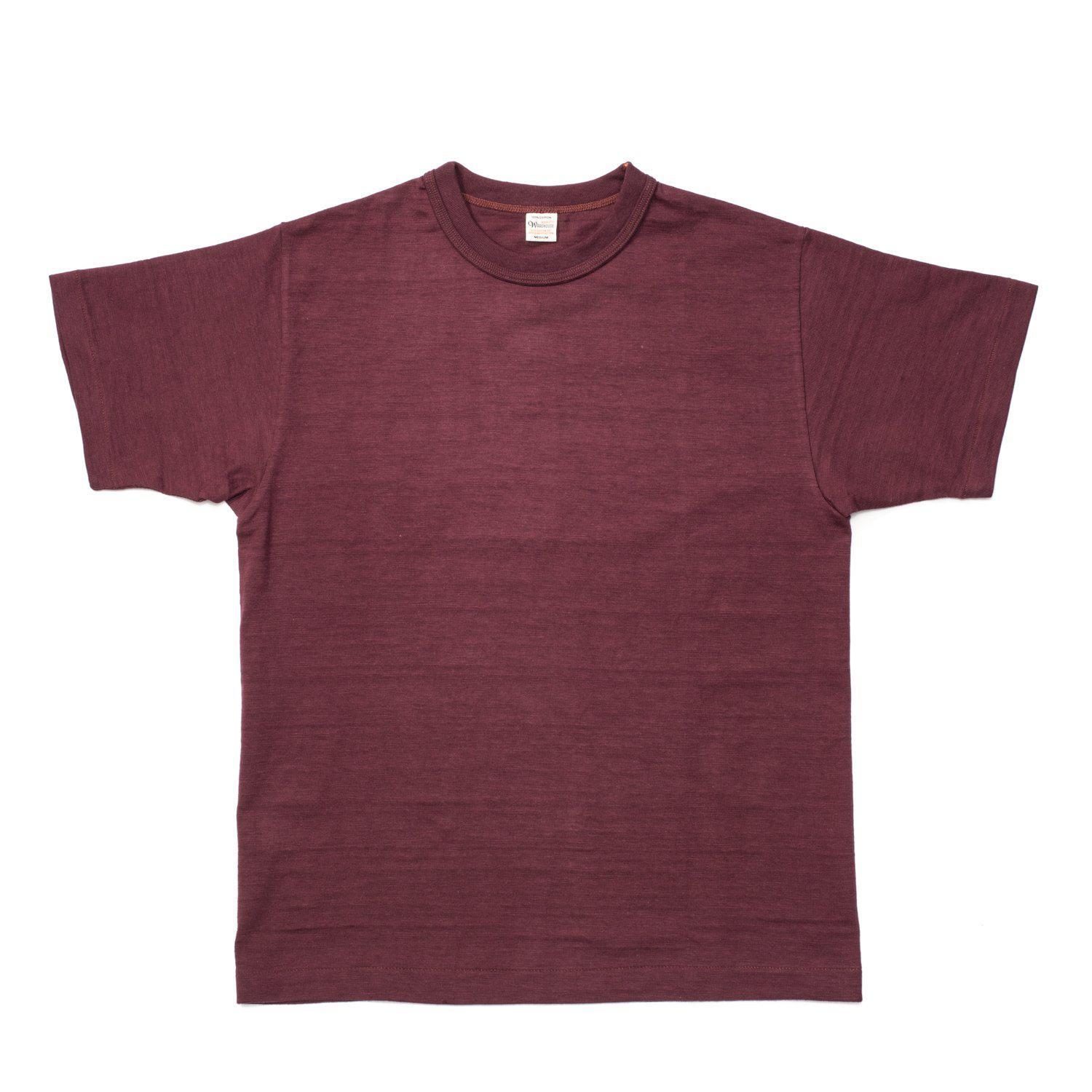 . Lot 4601 T-shirt Burgundy