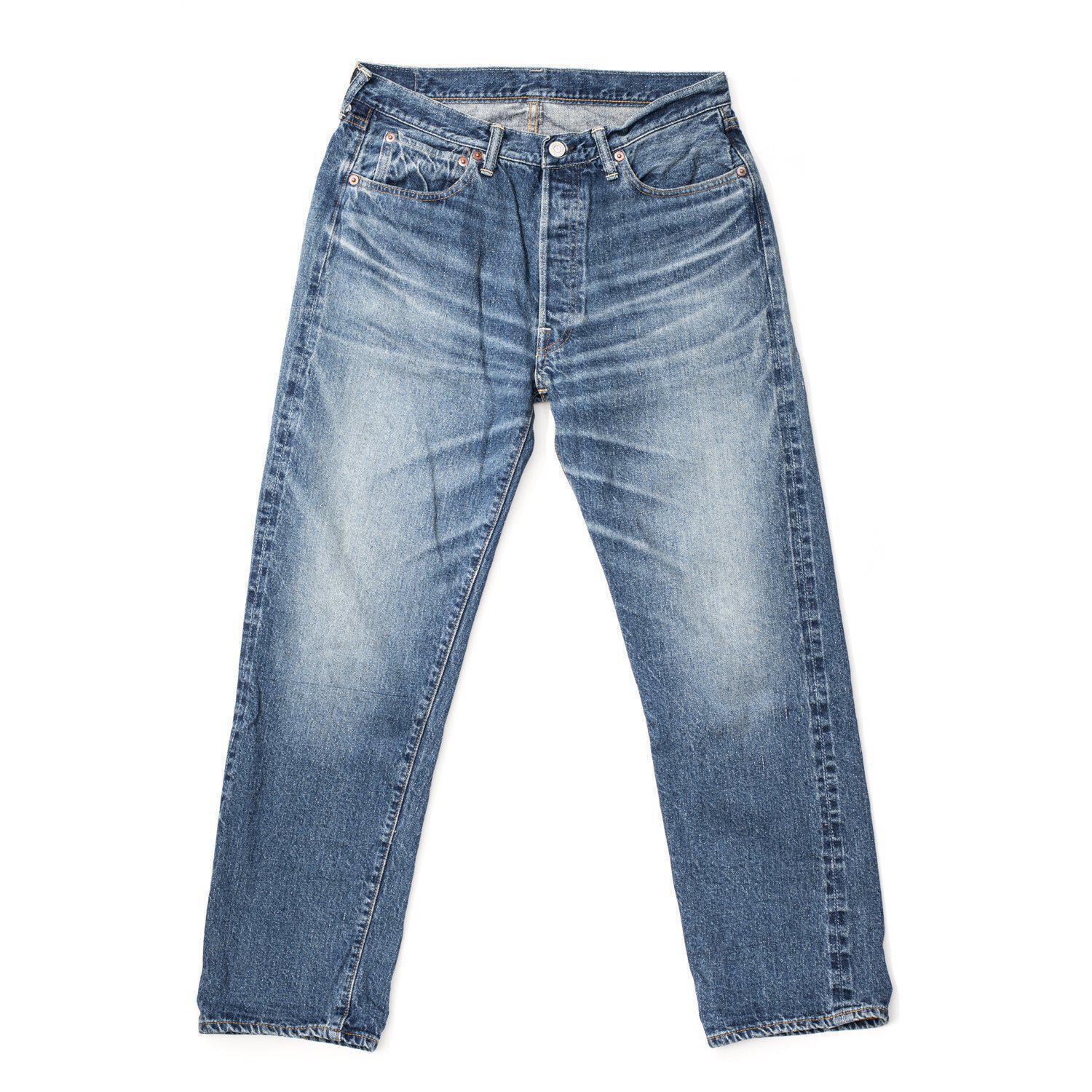 . Lot. 1101 Second Hand Series Used Wash Jean 12oz