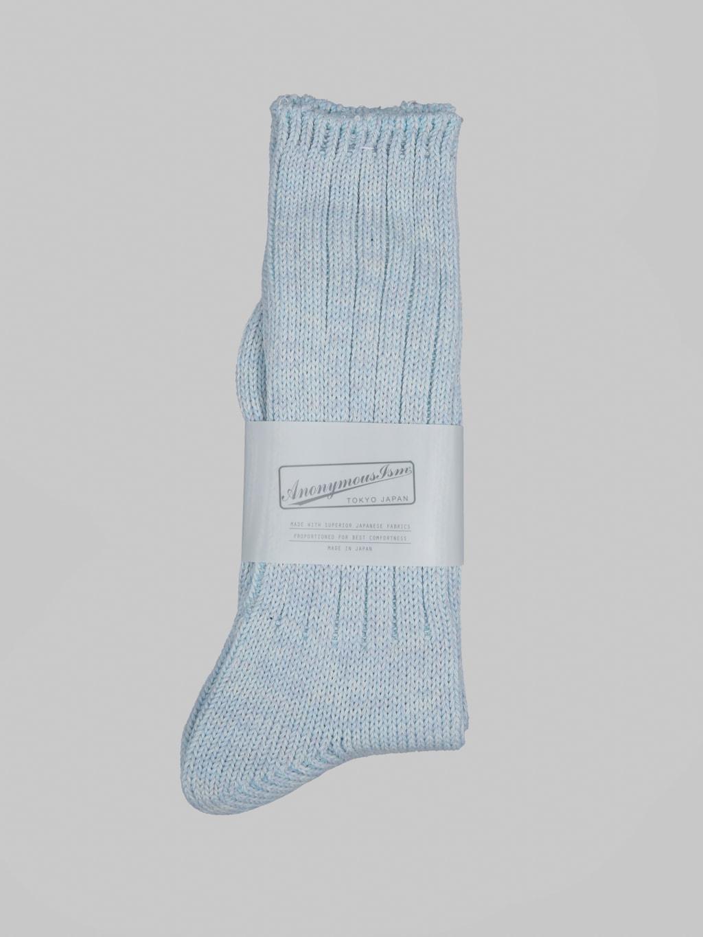 5 Colour Mix Crew Socks Oatmeal