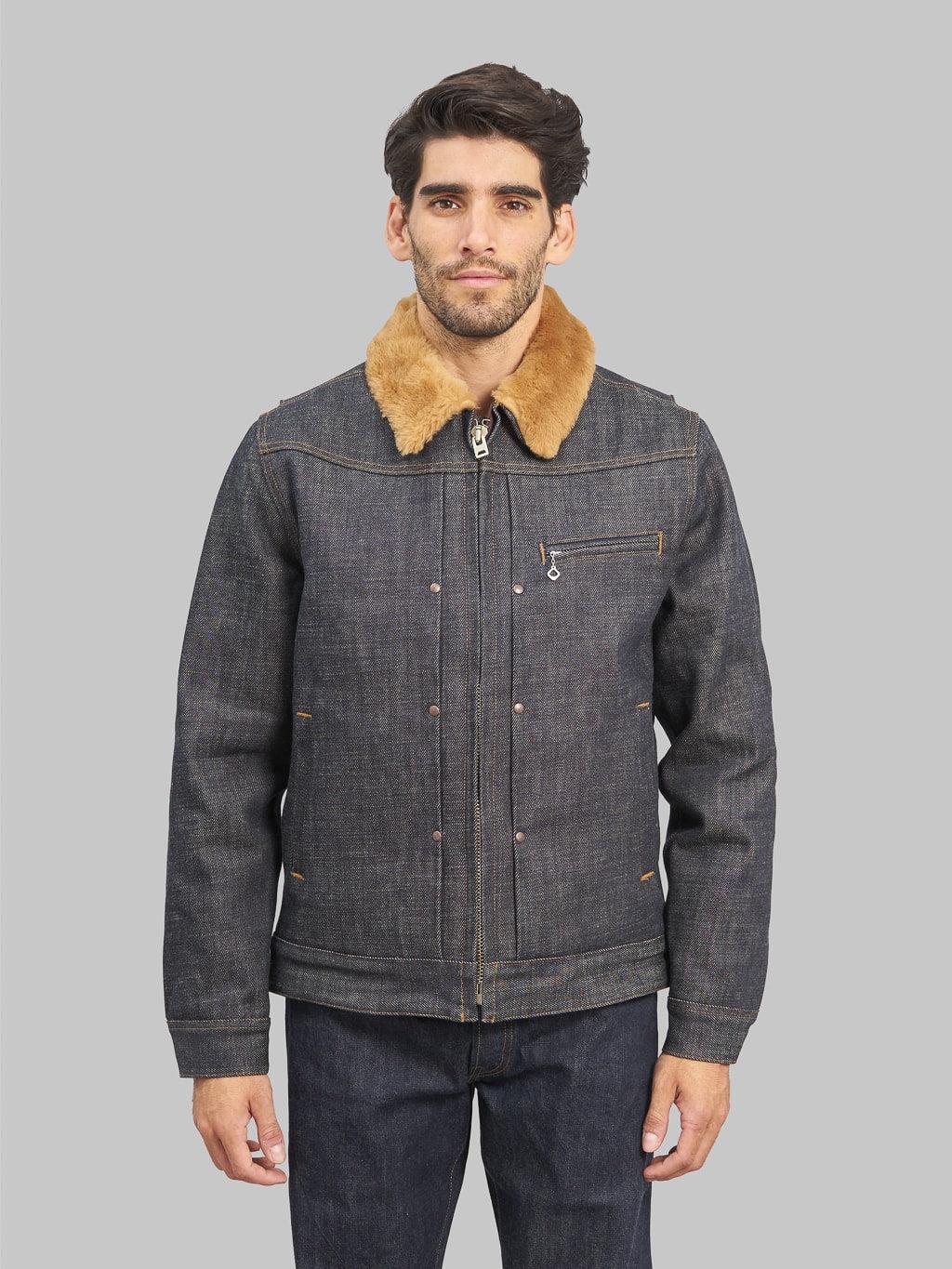 RJ-2 Denim Shearling Jacket