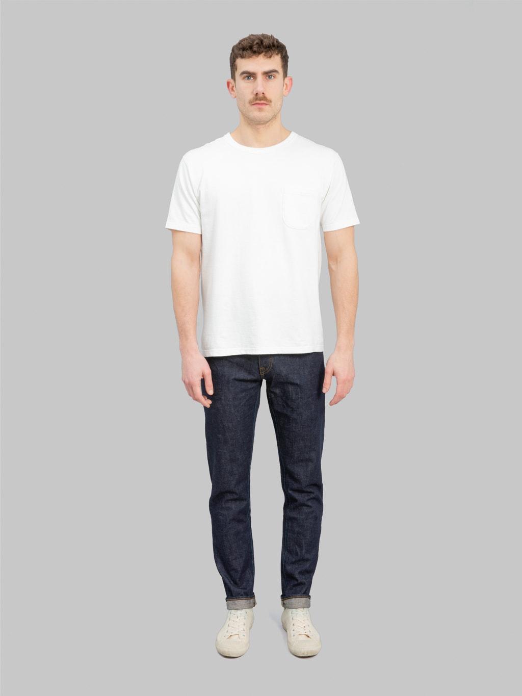 J304 12.5oz Africa cotton Circle Straight Jeans