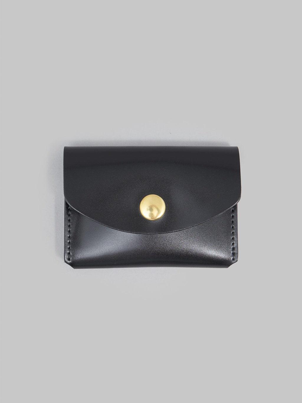 Cordovan Card Case Black