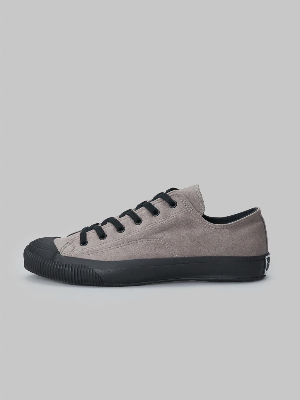 Shellcap Low Vegan Sneakers Suede Grey/Black