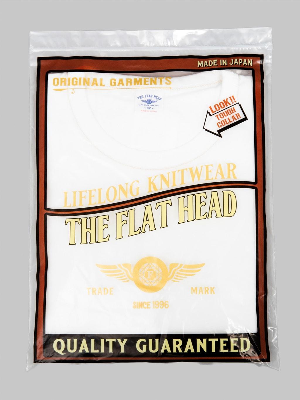 Loopwheeled Heavyweight Plain T-Shirt White