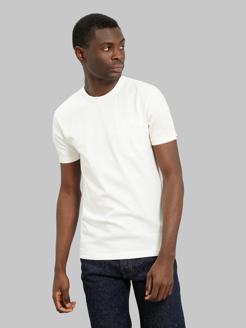 Ramayana Crew-Neck Pocket T-Shirt White