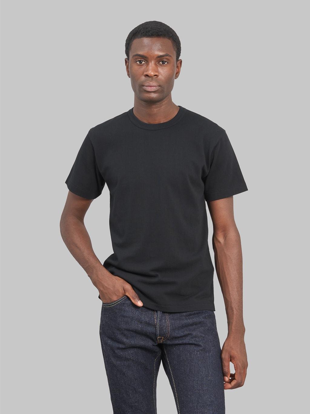 Ultimate Pima Tsuriami Crewneck T-Shirt Black