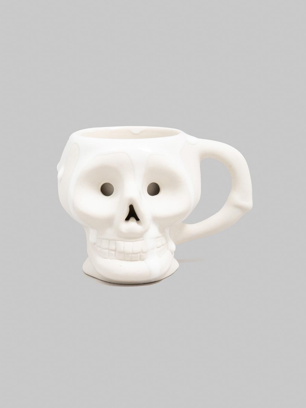 Skull Mug White