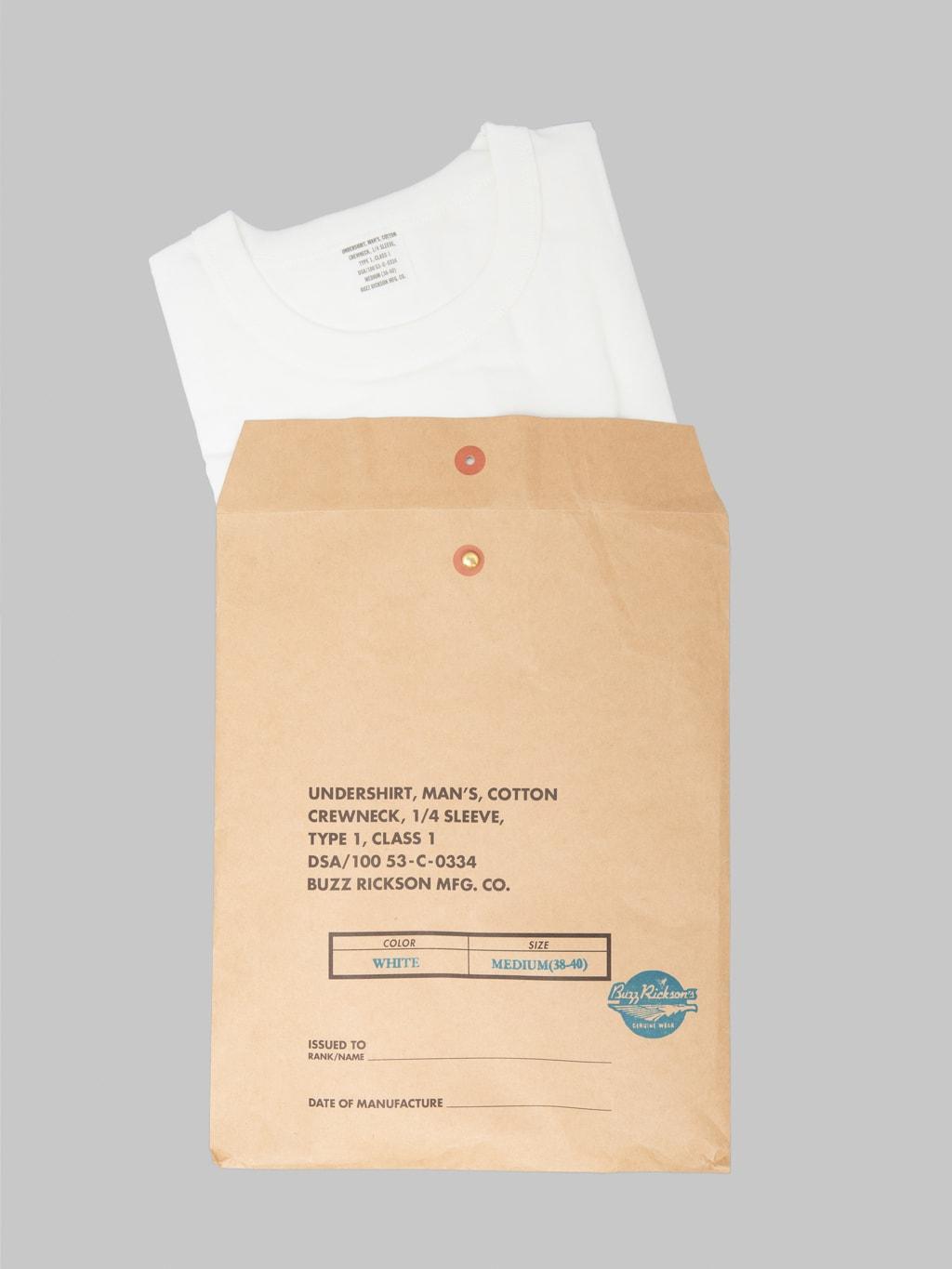 BR78960 "Government Issue" Package T-Shirt White